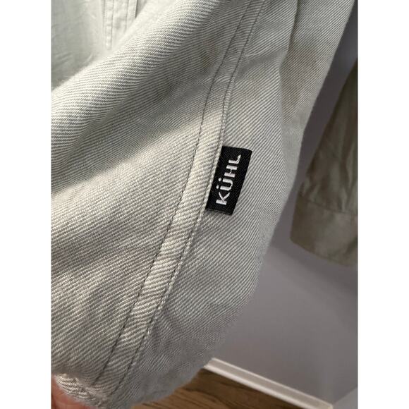 Kuhl Dillingr Flannel Cotton Blend Button Down Long Sleeve Men's Sz XL - Picture 7 of 13